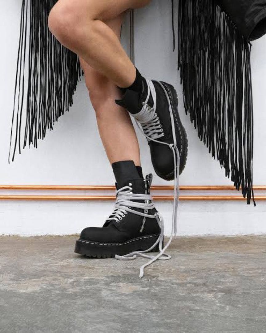 専用Rick Owens×Dr.martens STEEL TOE BOOT