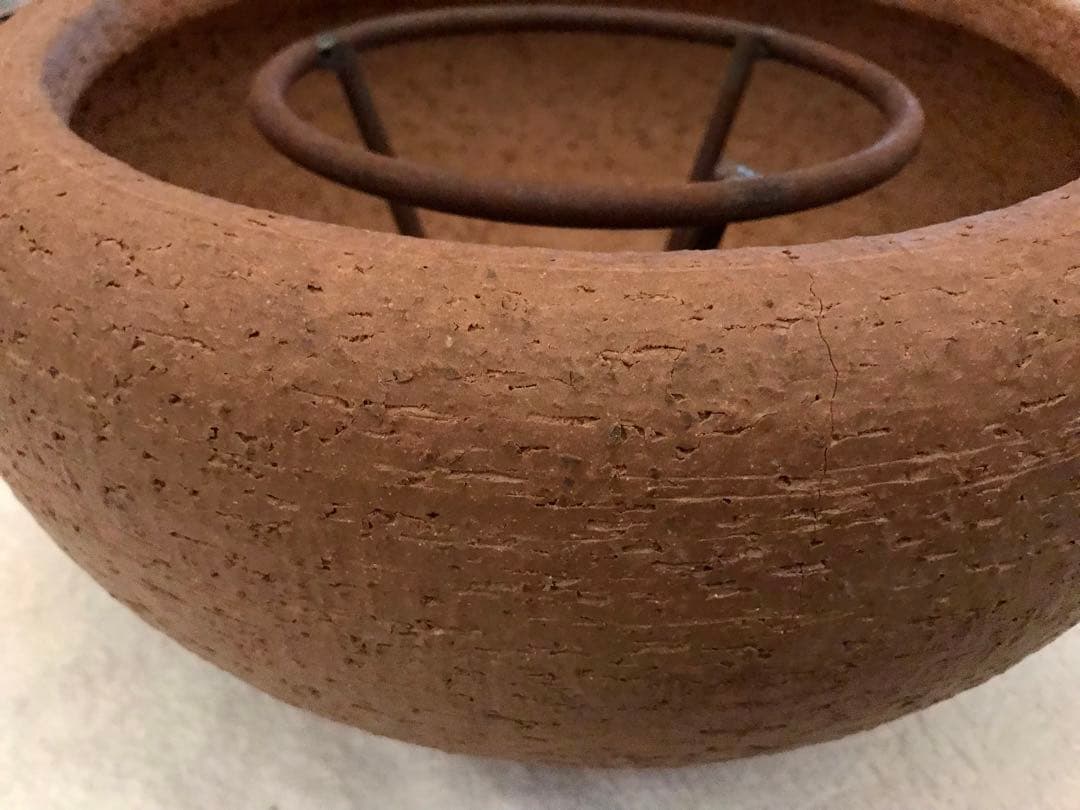 フランス製テラコッタ火鉢(再値下げ済)