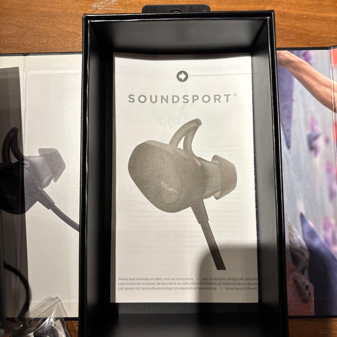 Bose SoundSport ワイヤレスイヤホン ブラック