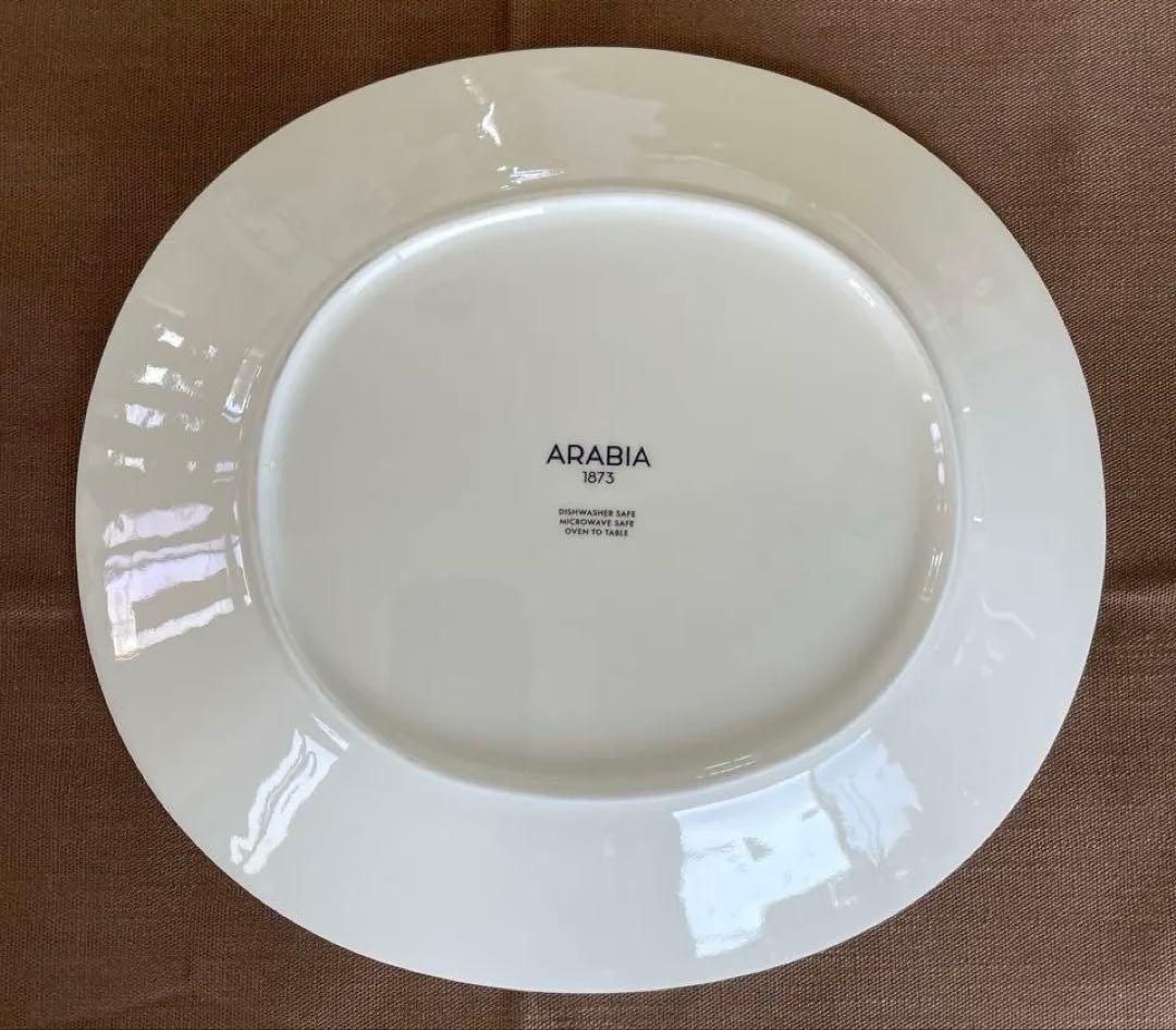 ARABIA Eeva アラビア エエヴァ オーバルプレート 25cm 1枚