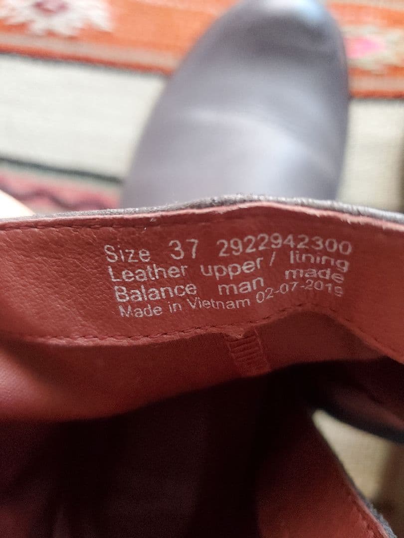 ダンスコ　Bethanie防水レザーブーツ　37インチ