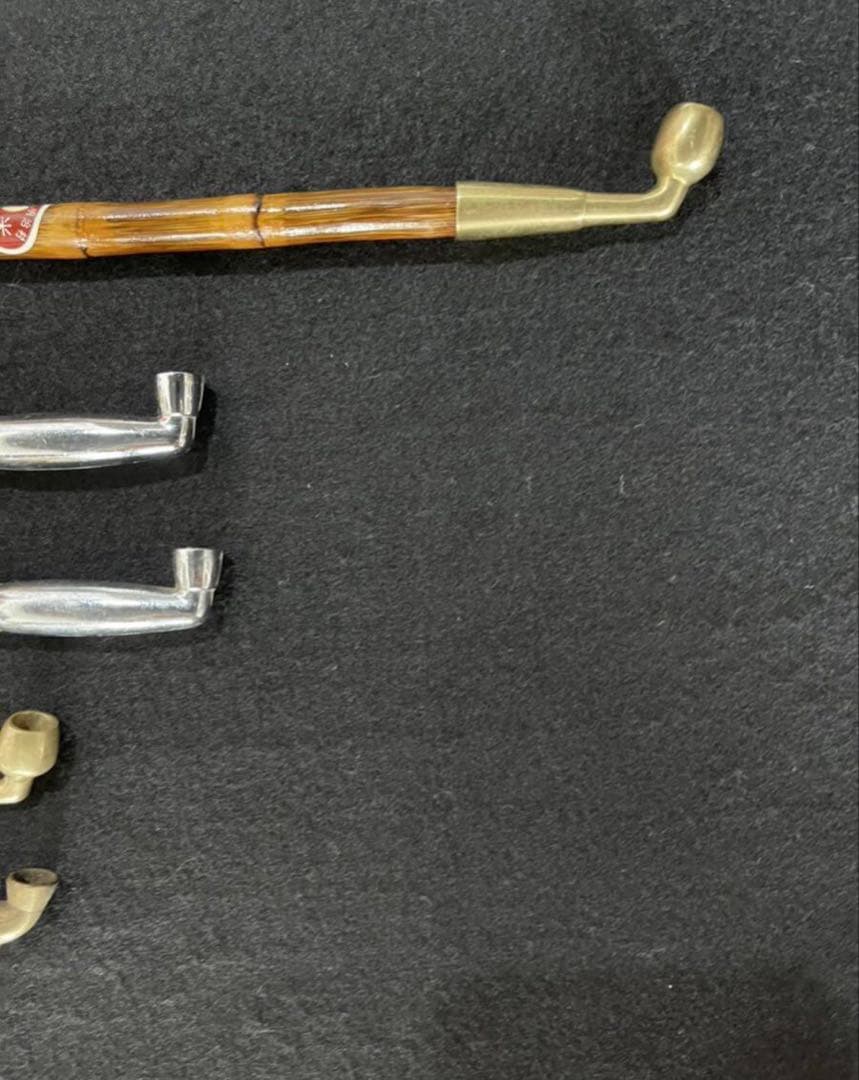 煙管×5管 喫煙用品 喫煙具 時代物 骨董