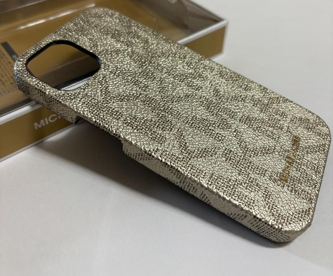 新品 マイケルコース iPhone13 対応ケース ローズ MKJH21PC07