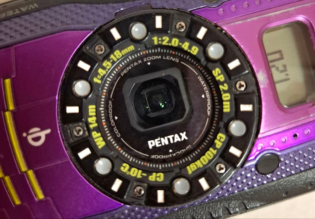 [準美品]ペンタックス PENTAX OPTIO WG-3 GPSデジタルカメラ