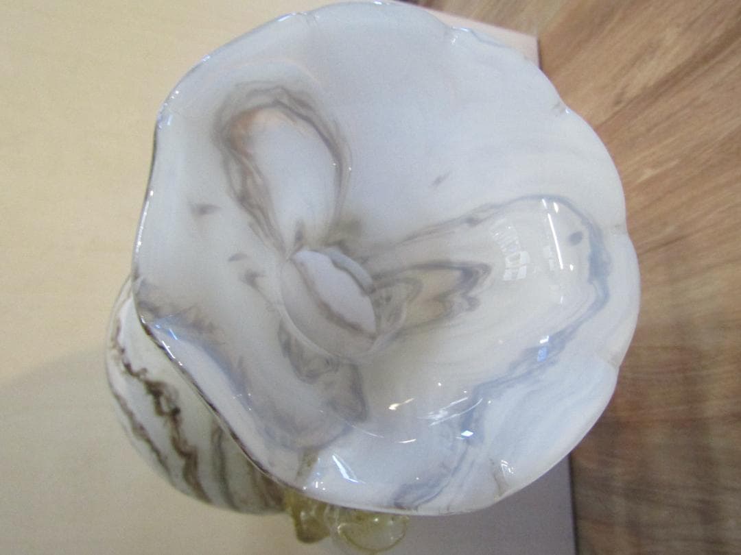 岩田硝子　花瓶　フラワーベース　ヴィンテージ