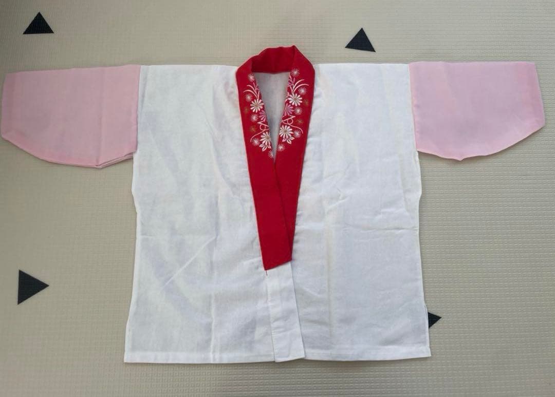 七五三　ビンテージ着物セット　3歳　作り帯+ 被布