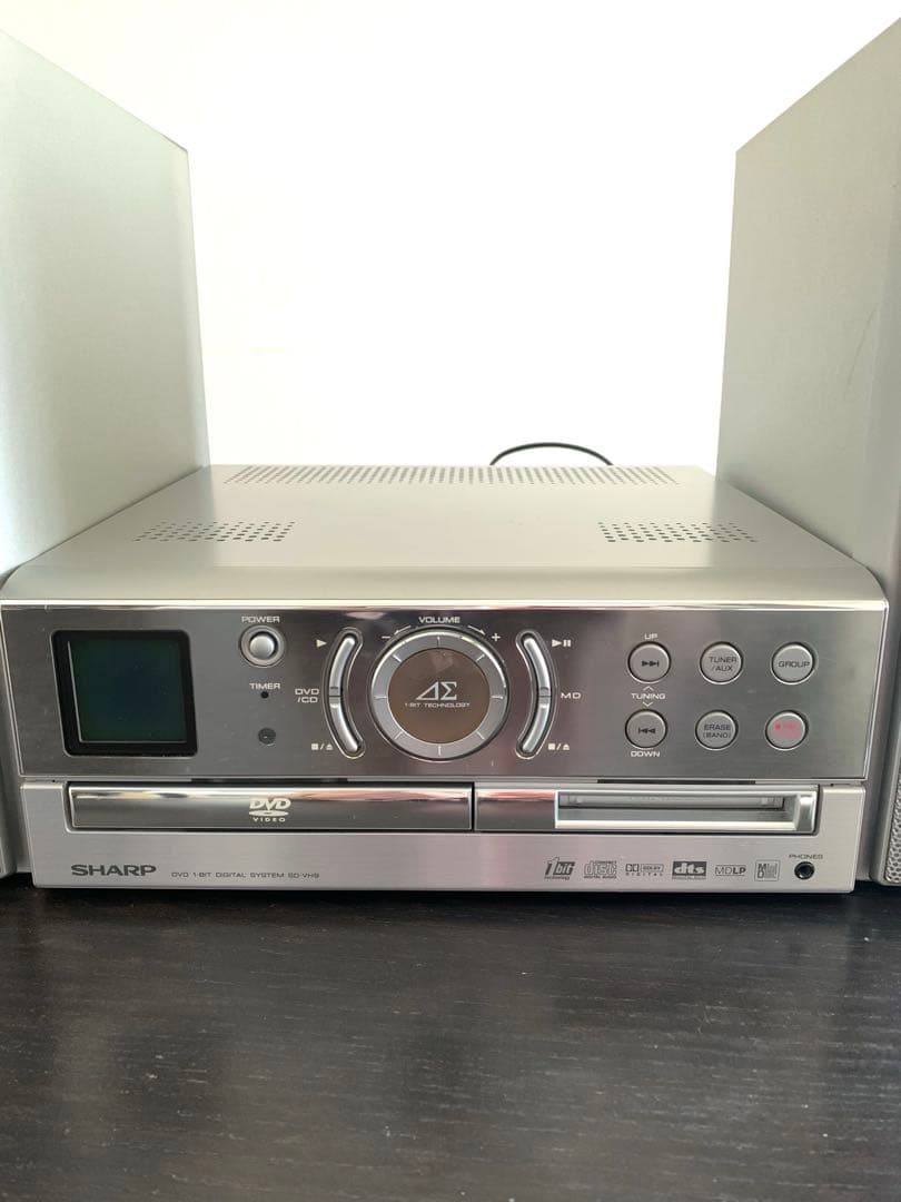 ☆SHARP☆ミニコンポ SD-VH9-Sシャープ CD MD DVD