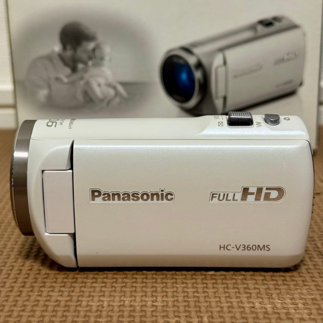 Panasonic HC-V360MS ビデオカメラ 付属品完備 ⭐︎おまけつき☆