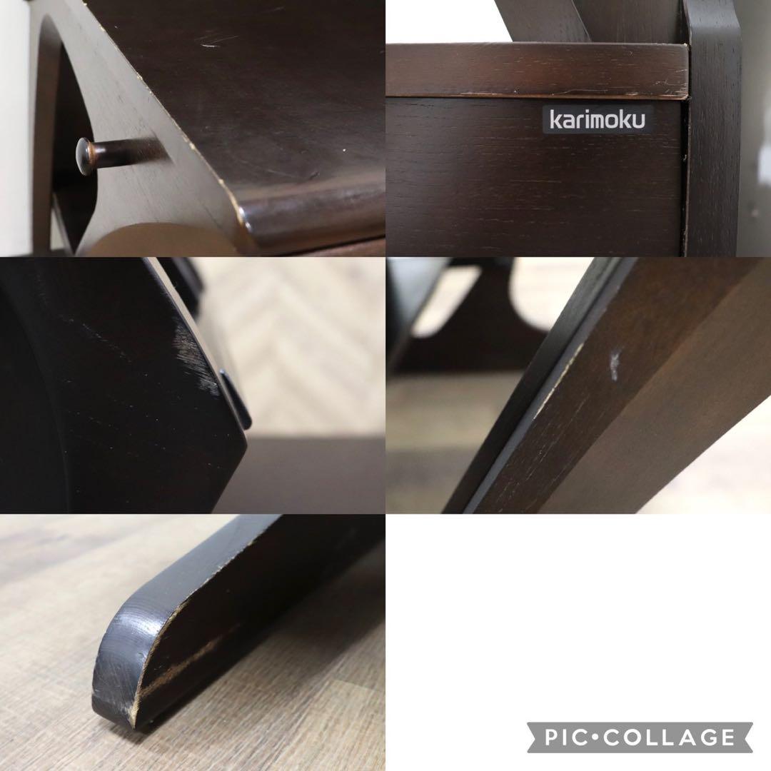GMGK47○karimoku / カリモク ダークブラウン 学習机 勉強机 デ