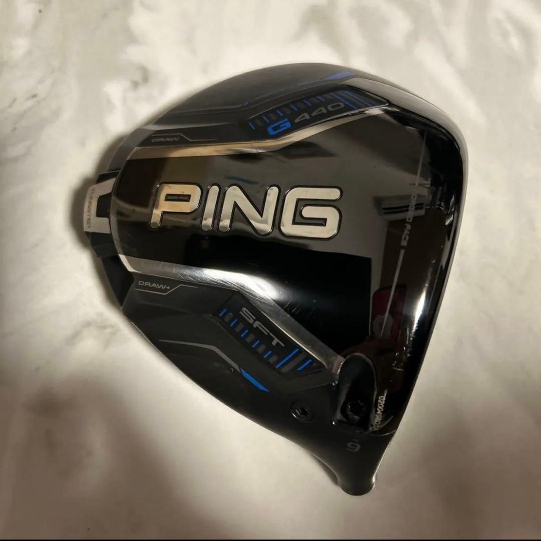 【美品】PING G440 SFT ドライバーのヘッドとヘッドカバーのセット