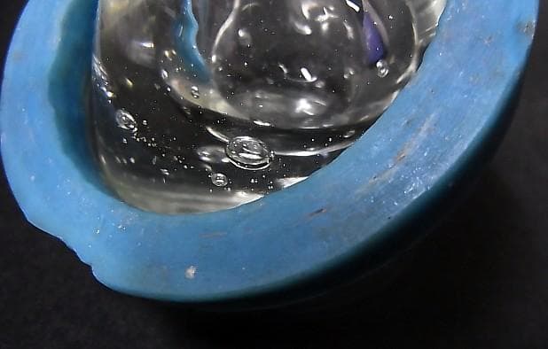 ★R1005★古代　青　ガラス　ブレスレット　ローマングラス　腕輪