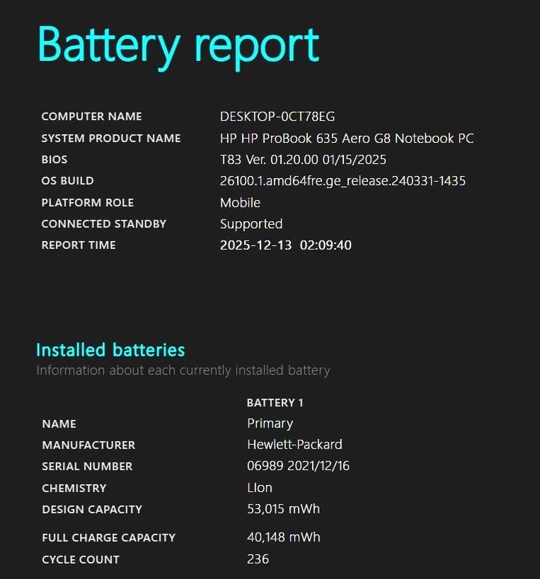 超美品 HP ProBook 635 Aero Ryzen7 5世代 LTE対応