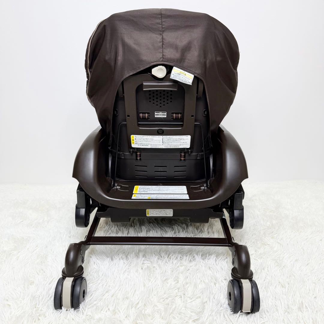 美品 Combi ネムリラAT BEDi 電動 ハイローチェア オートスイング