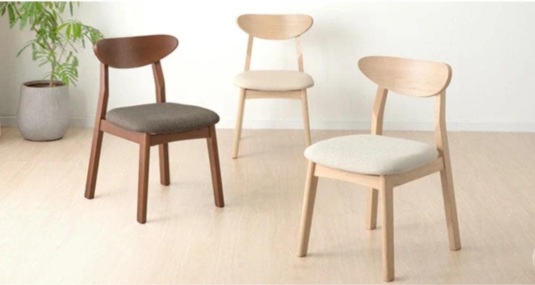 TG DC NTR　8脚　ダイニングチェア　ナチュラル＊ベージュ　カフェチェア