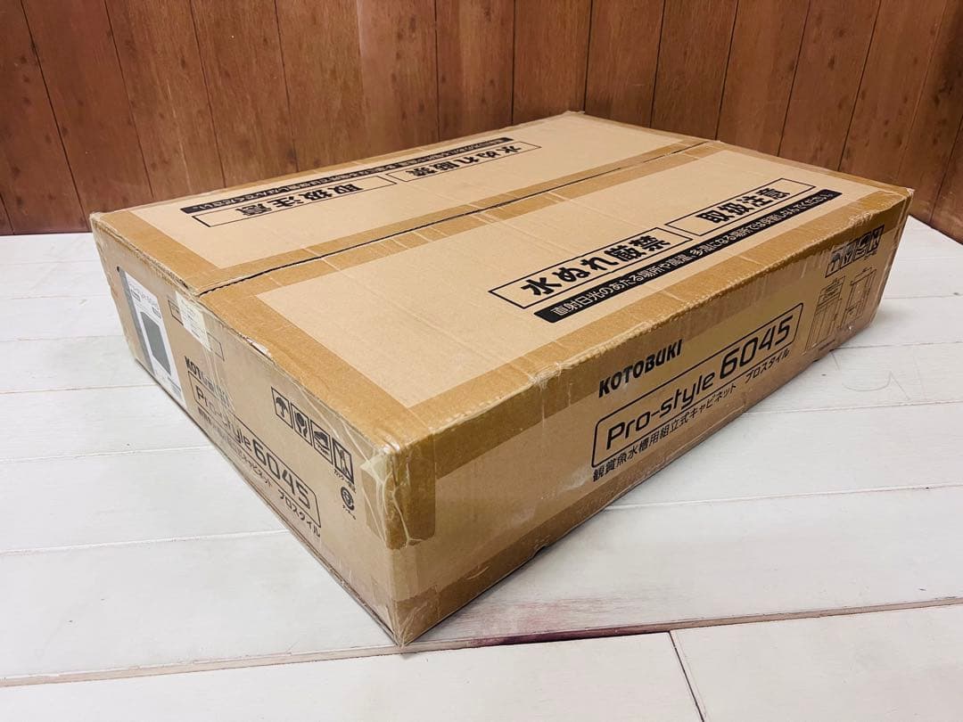 600×450x450x㎜オールガラスオーバーフロー水槽セット　ブラックシリコン