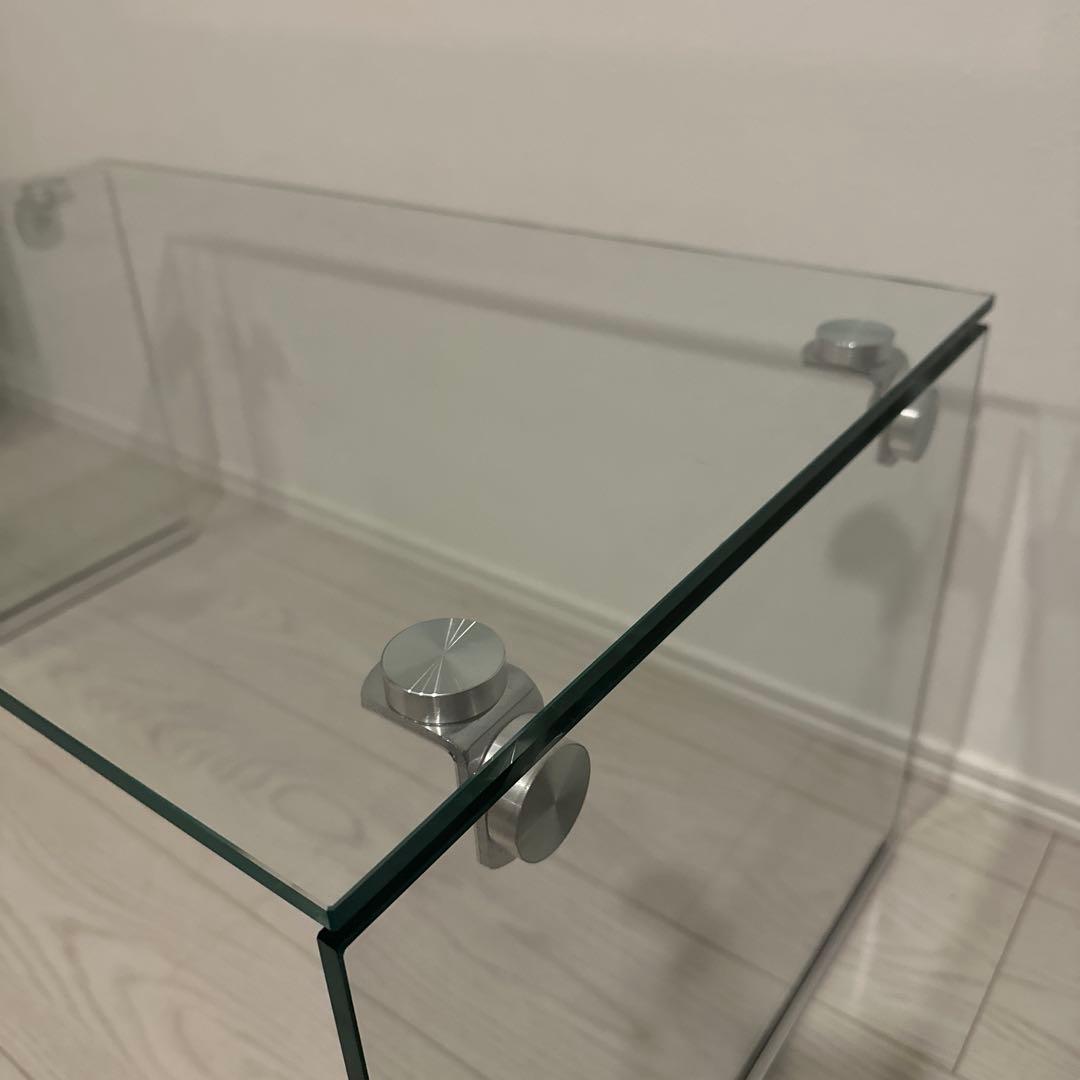 ガラス製センターテーブル