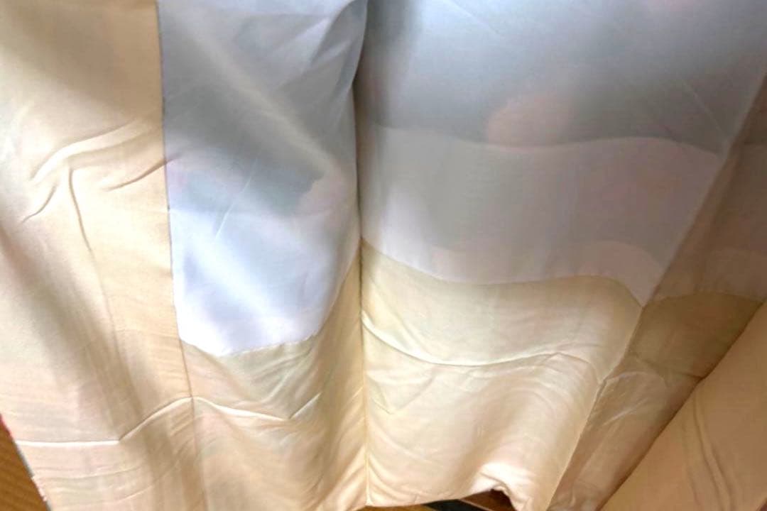 まな 新橋色 菊 牡丹 振袖 身丈157