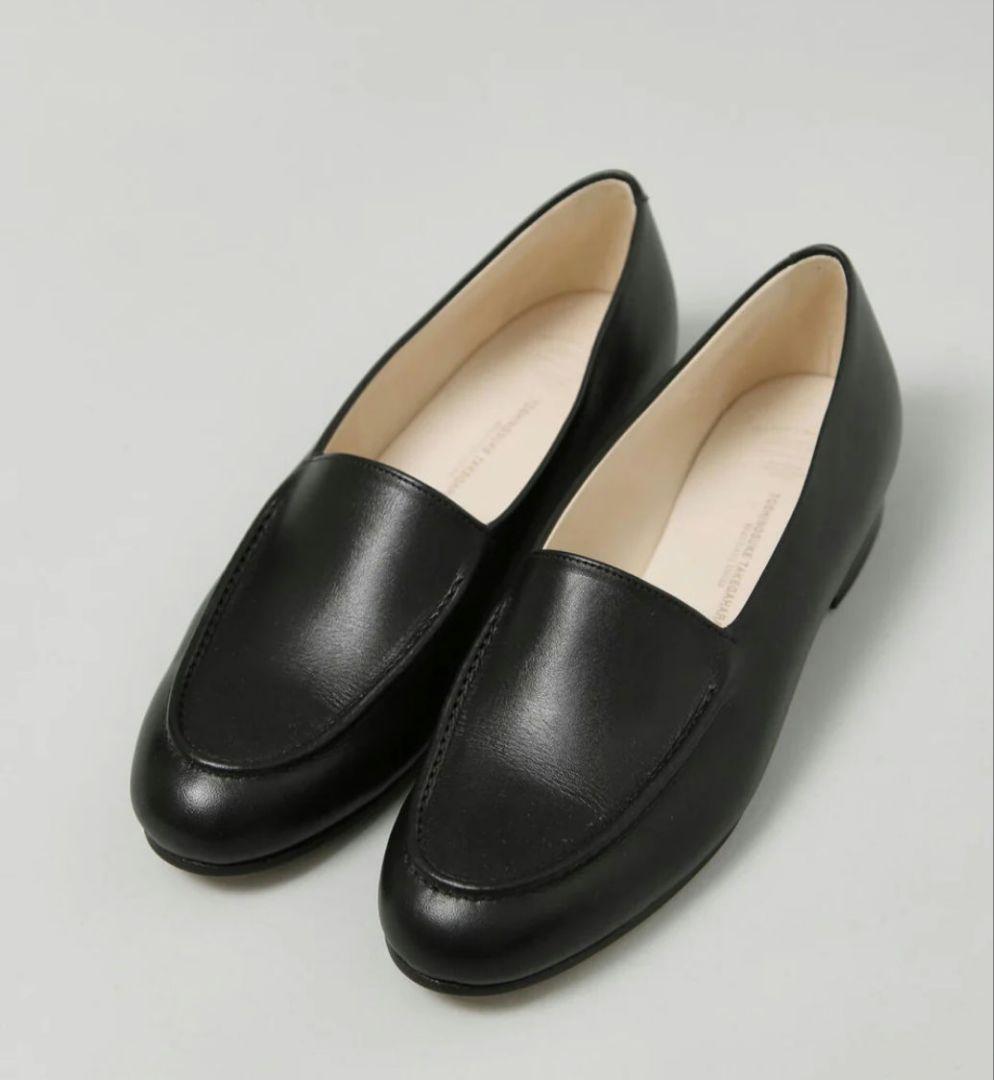 ビューティフルシューズ TOSHINOSUKE ブラックローファー 23.5cm