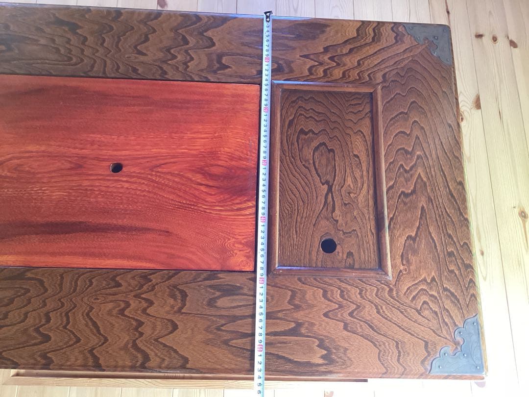 アンティーク　座卓　囲炉火鉢　関西火鉢　古民家家具