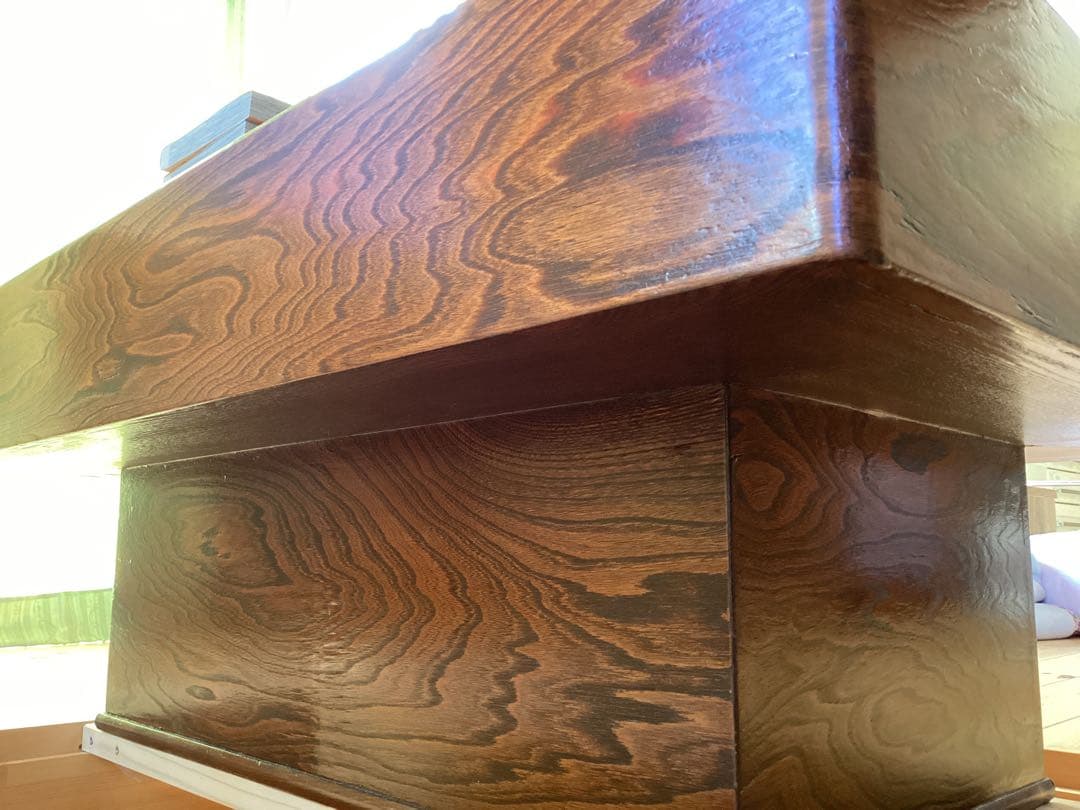 アンティーク　座卓　囲炉火鉢　関西火鉢　古民家家具