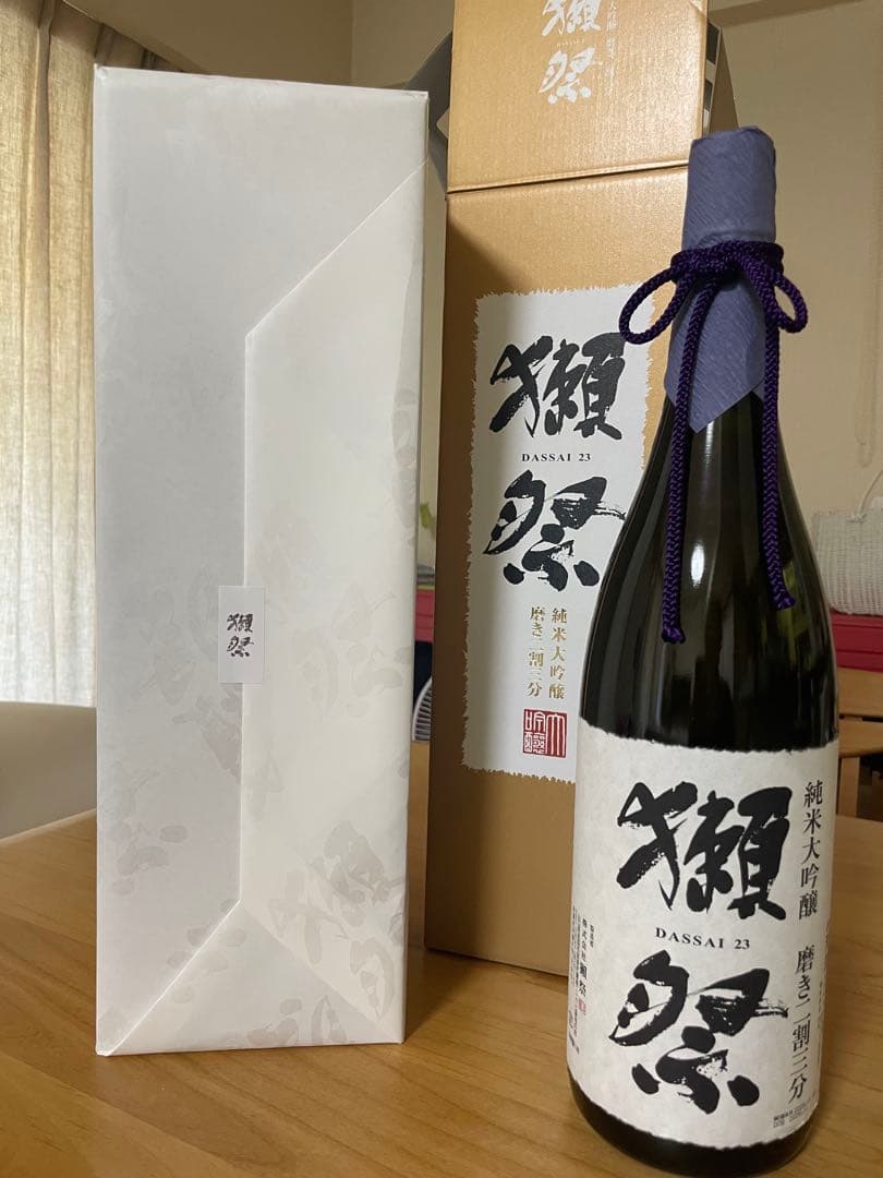獺祭 DASSAI 23 純米大吟醸 1800ml ギフトボックス付き