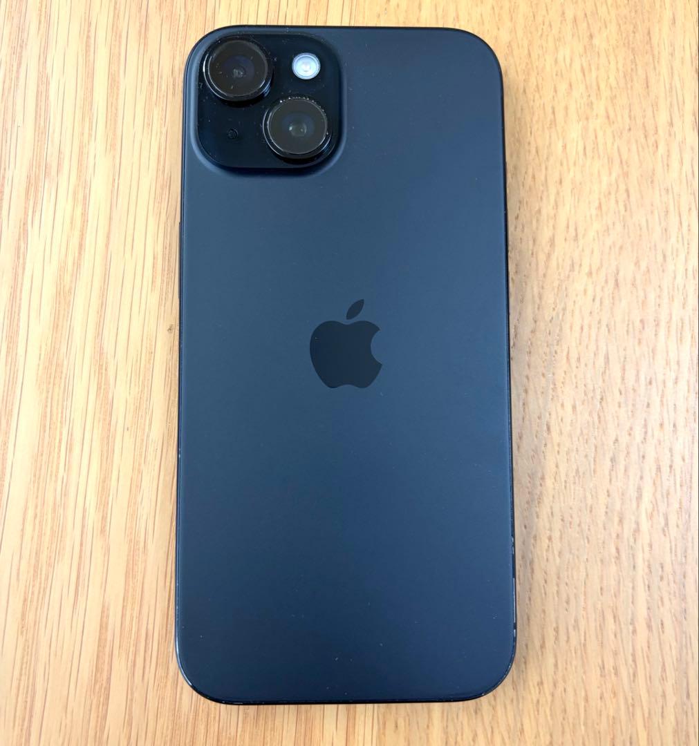 【送料込み】iPhone15 128GB ブラック SIMフリー