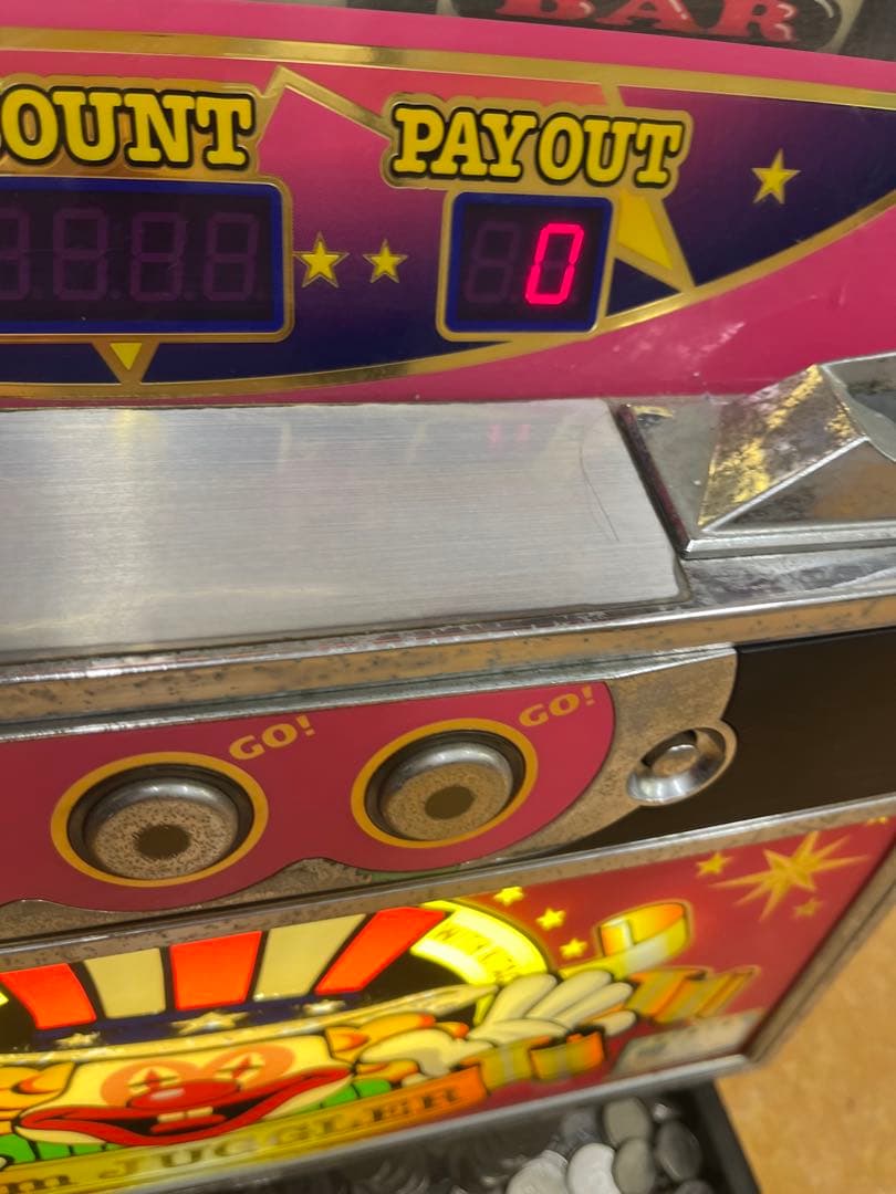 【実機】アイムジャグラーEX 5号機　メダル付き　鍵付き　設定キー付き