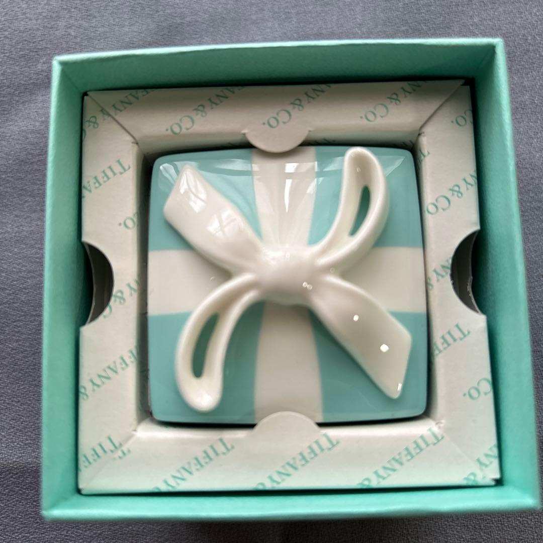 ティファニー✨美品✨ミニブルーボウボックス