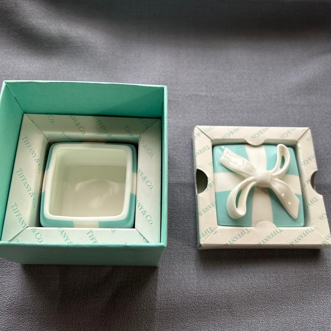 ティファニー✨美品✨ミニブルーボウボックス