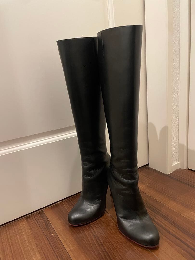 【定価26万円！】美品　クリスチャン　ルブタン　ロングブーツ　美脚