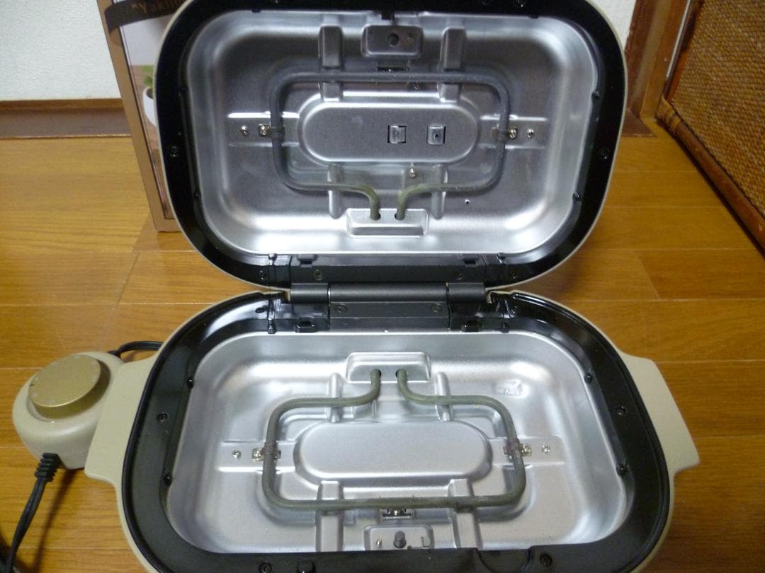 ドウシンシャ焼き芋メーカー、 備長炭入プレート、タイマー付WFT-102T