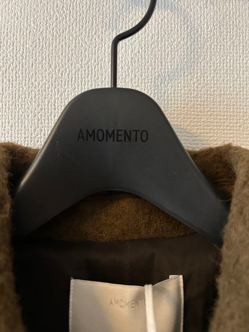 新品未使用 AMOMENTO アモーメント　Alpaca Raglan Coat
