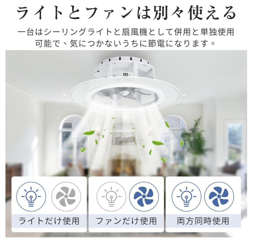 【新品・未開封　 照明器具】 シーリングファンライト