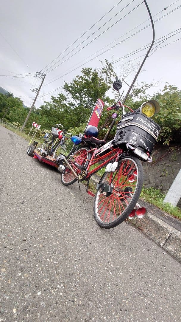 .꒰ঌ（カーくん）໒꒱改チャリ