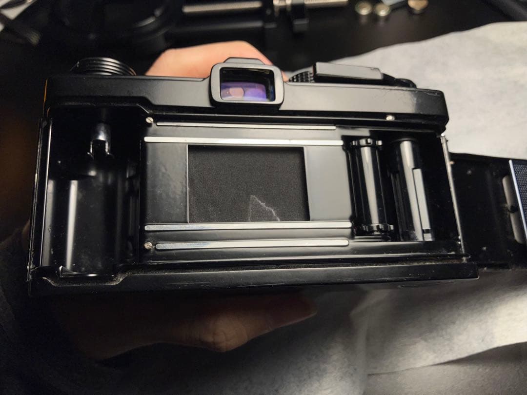 OLYMPUS om1 + 50 1.2 レンズ