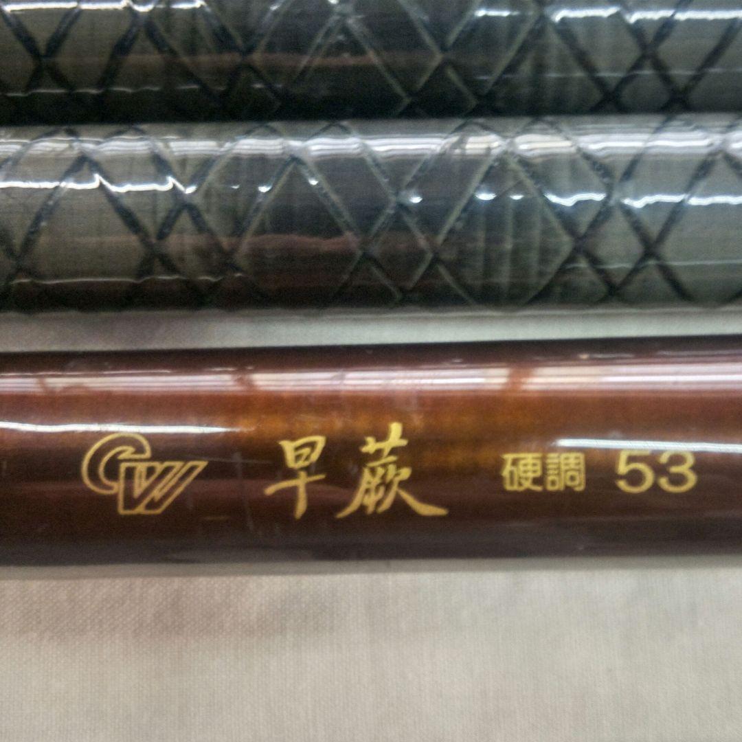 ダイワ　カーボウイスカー早蕨硬調53 &華厳中硬53　2本セット　良品