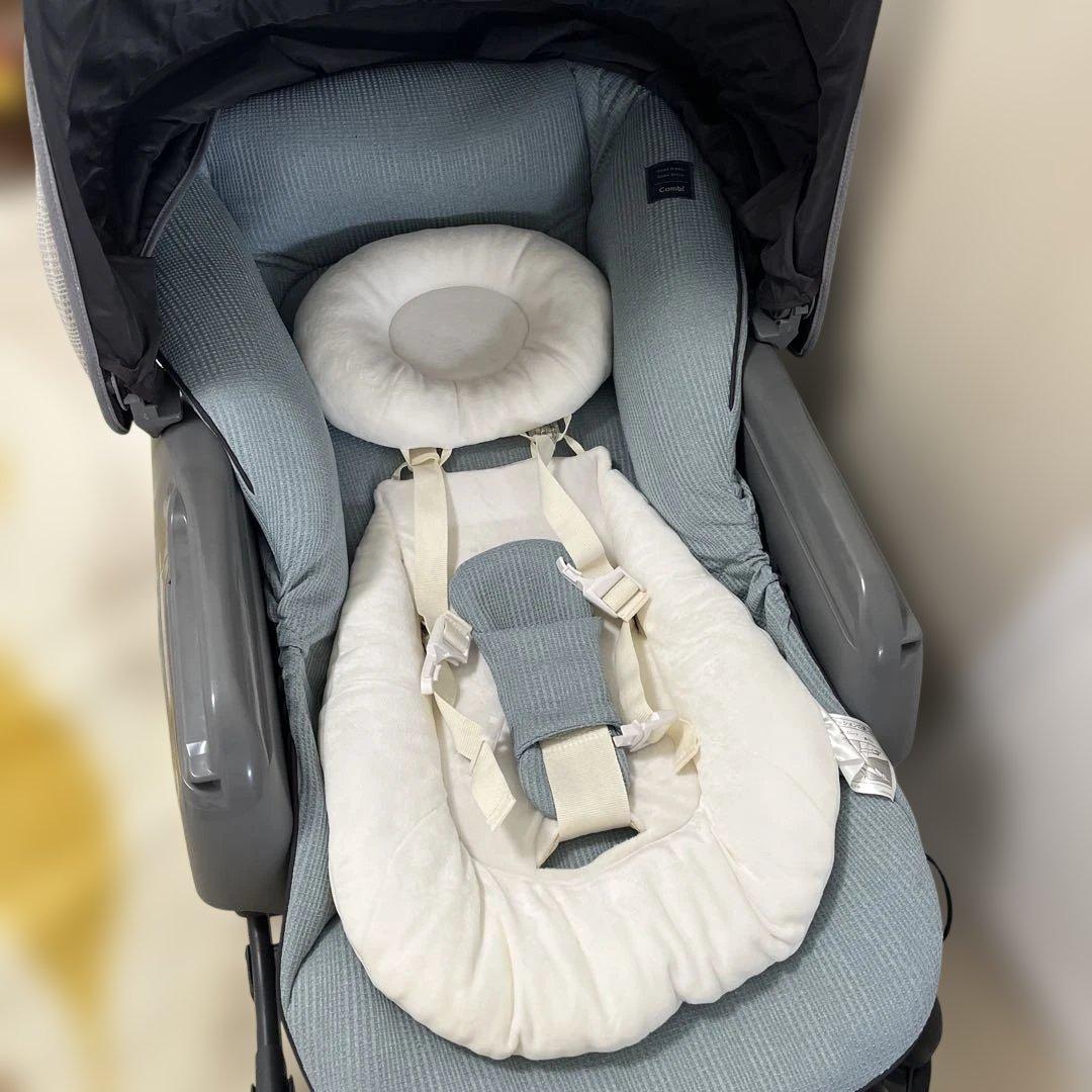 【美品】コンビ　ネムリラ BEDi Long スリープシェル EG　電動モデル