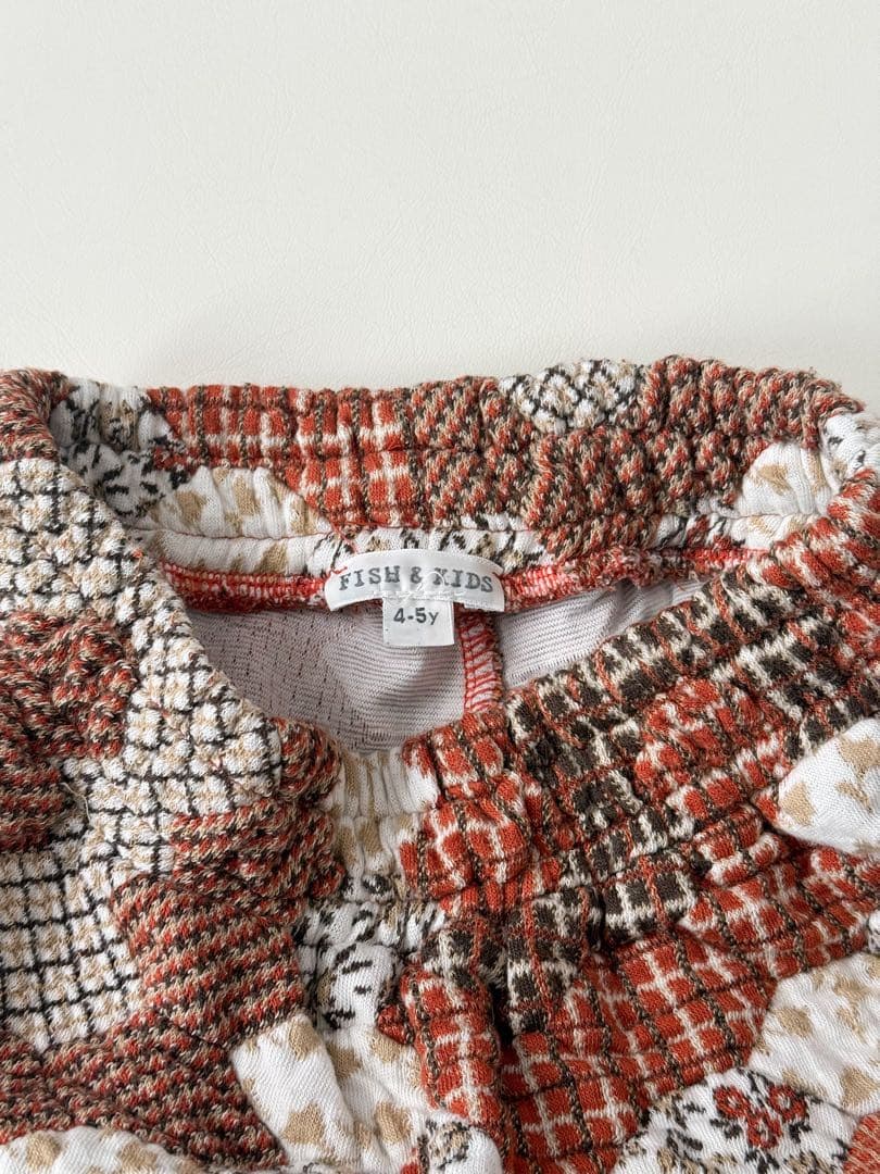 【FISH&KIDS】PATCHWORK JOGGERS / 4-5Y