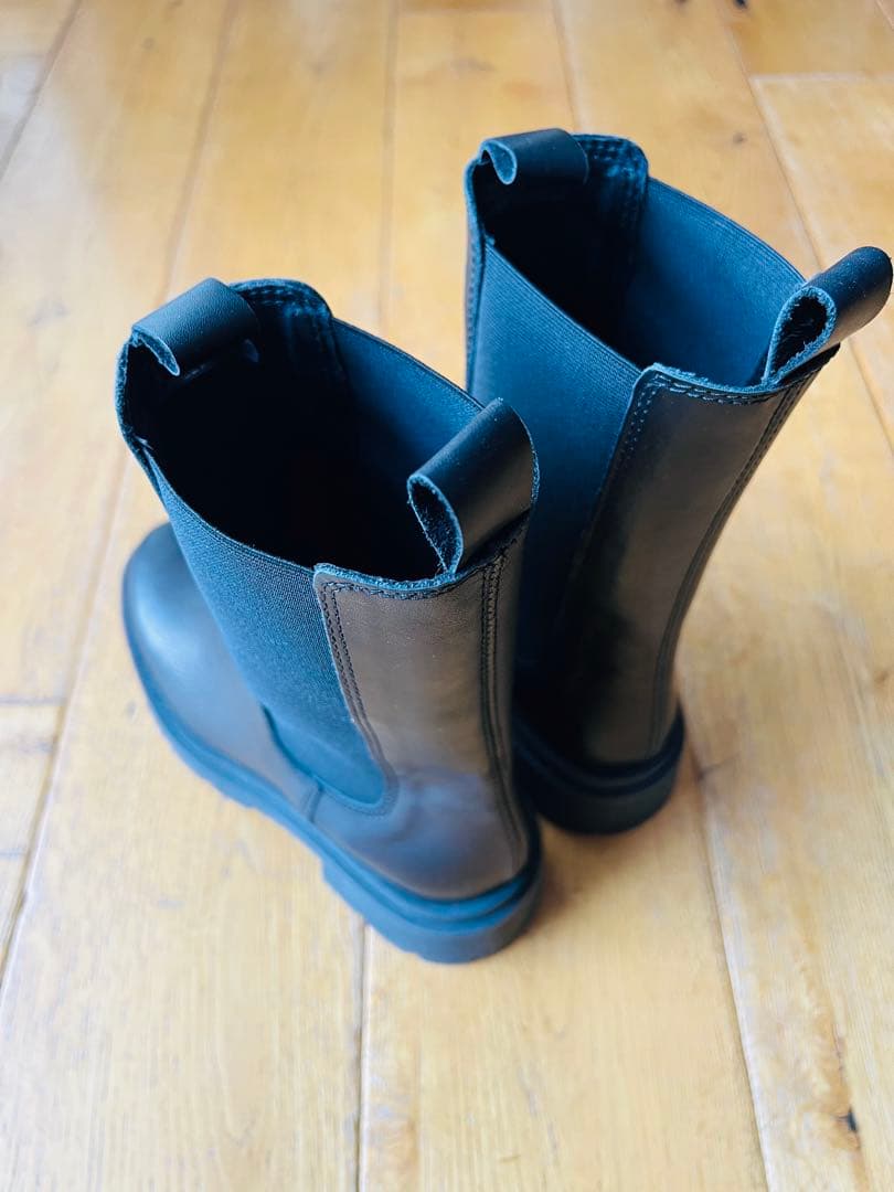 ENESS エネス サイドゴアブーツ ブラック