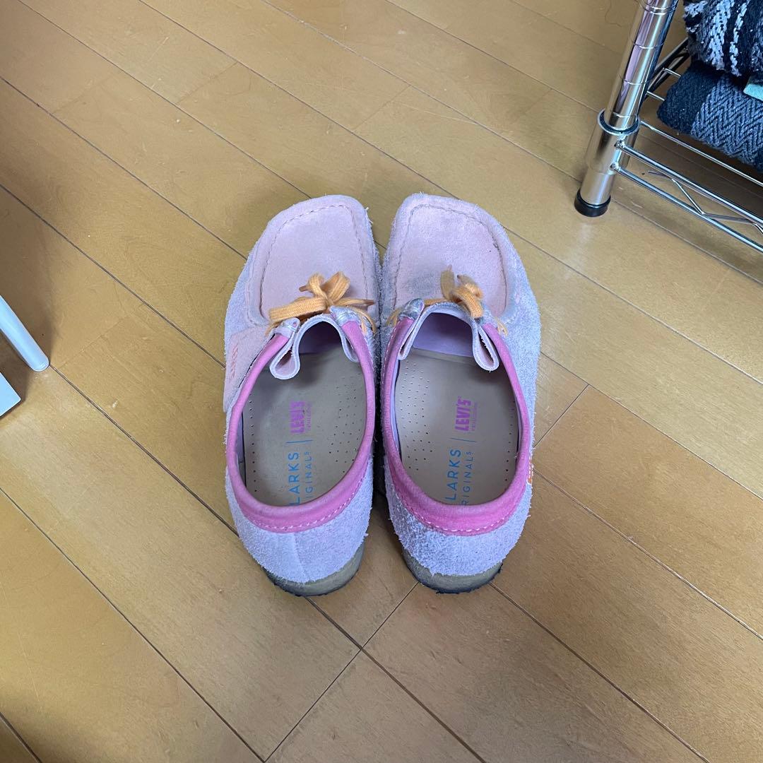 [最終値下げ]Clarks x Levis Wallabee Pink