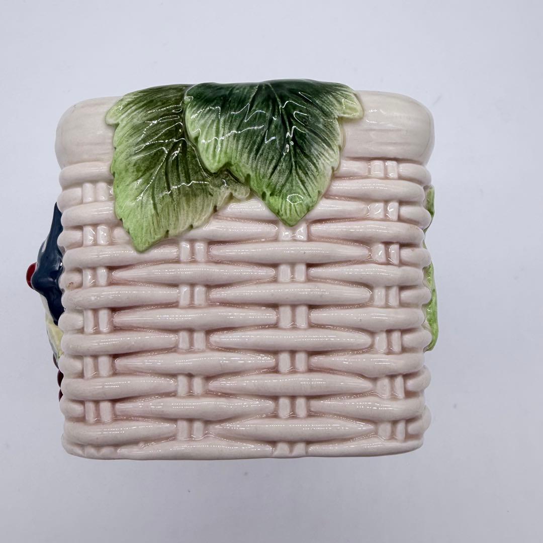 トトロ ぶどう 陶器 プランター 鉢