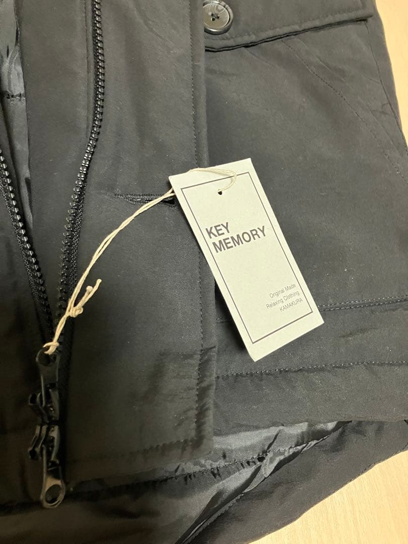 KEY MEMORY モッズコート　ユニセックス　黒