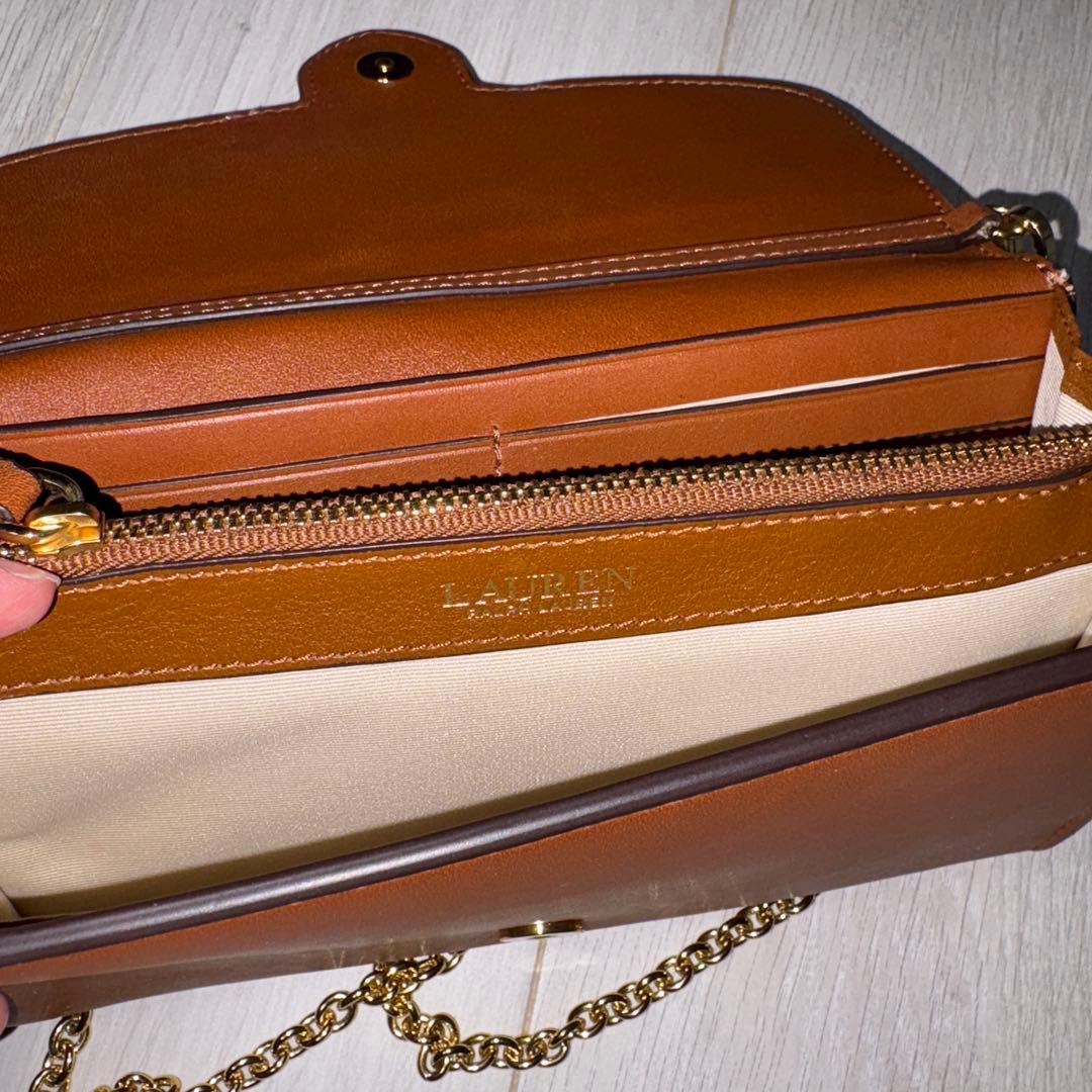極美品！お財布 ショルダーバッグ チェーン ラルフローレン