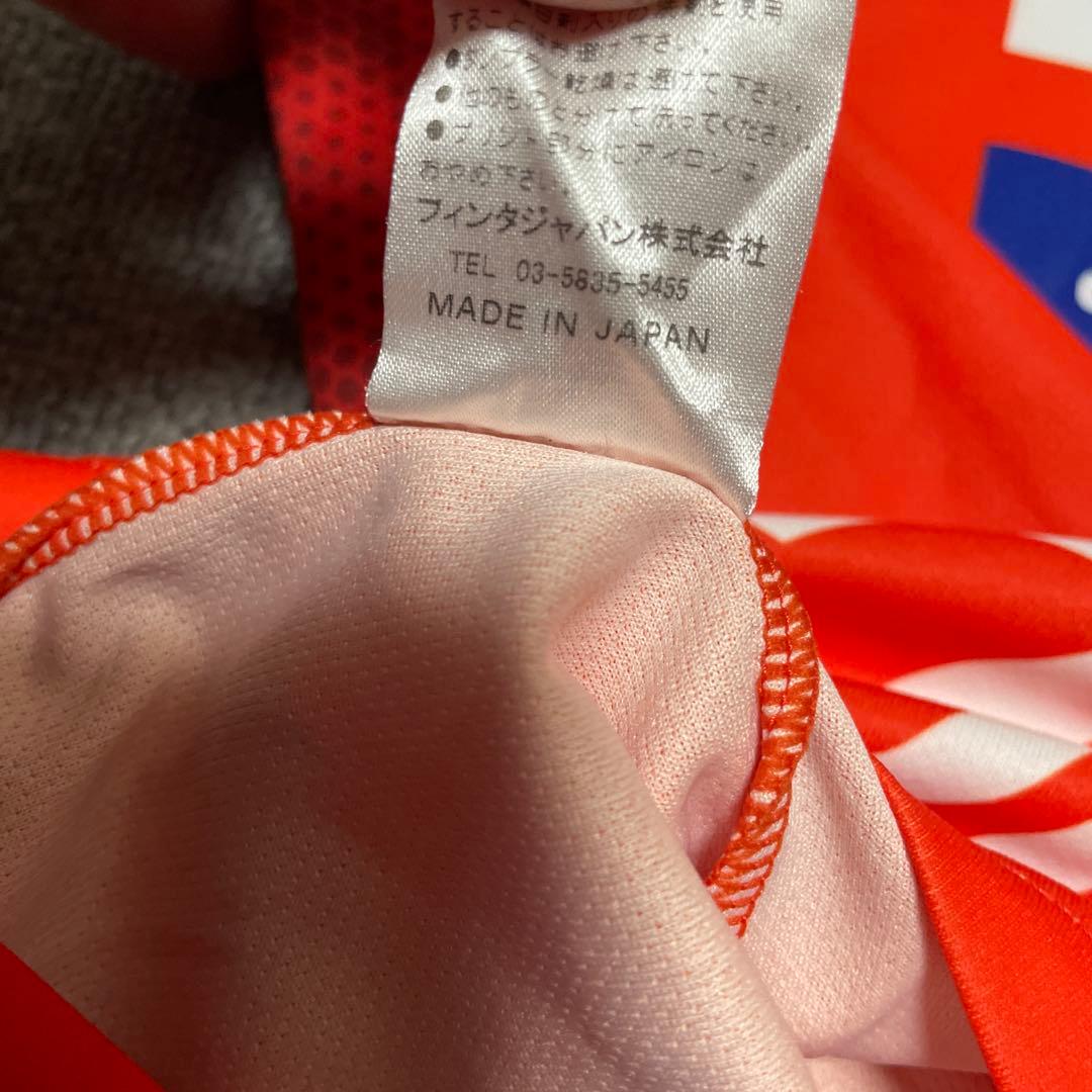 レノファ山口　ユニフォーム　渡部社長サイン入り　Oサイズ　選手支給モデル