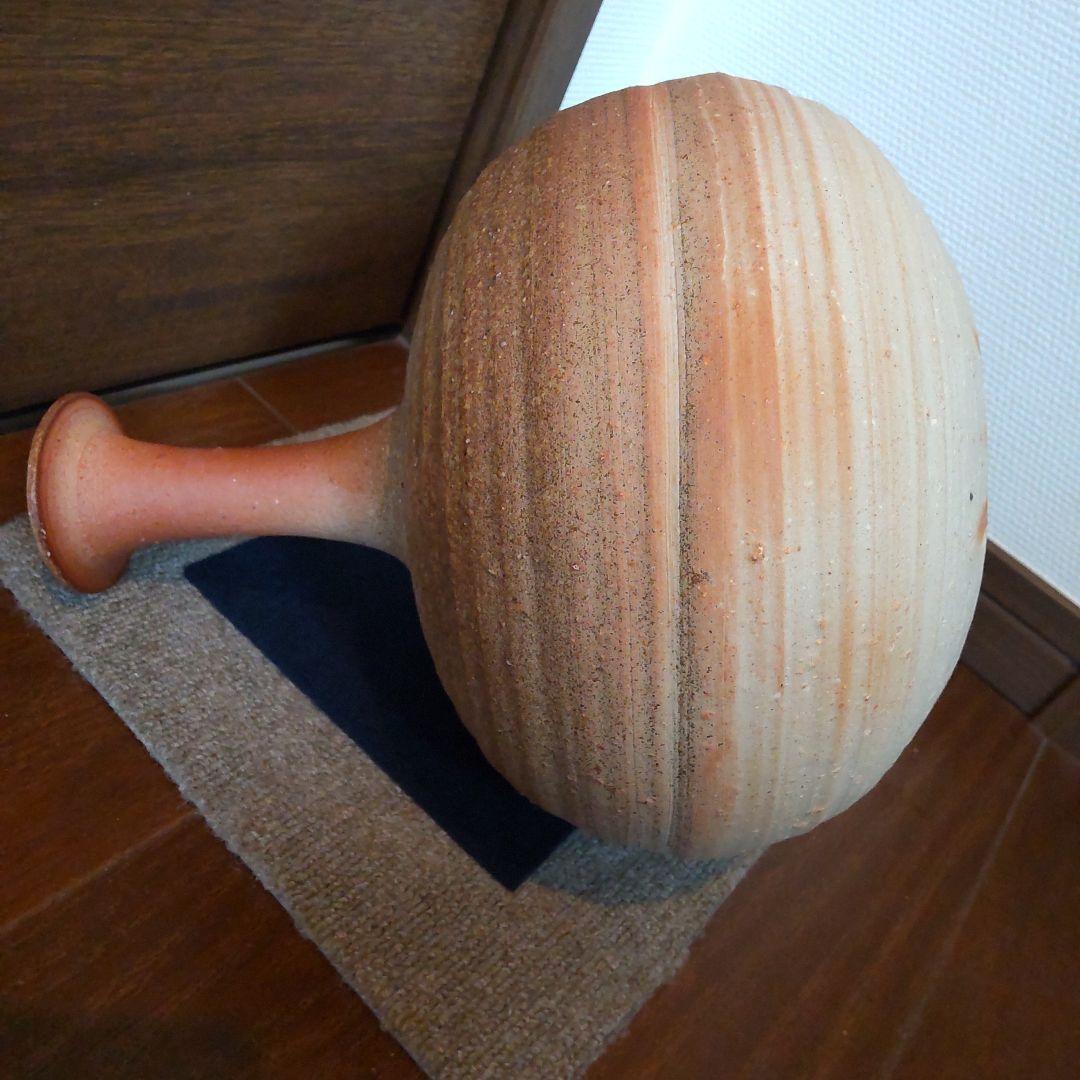 鶴くび蕪　24　備前焼