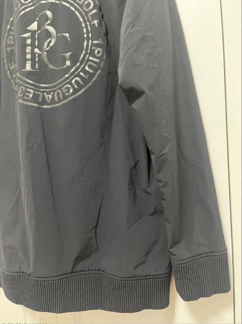 希少Lサイズ1PIU1UGUALE3 黒　厚手スニードジャック