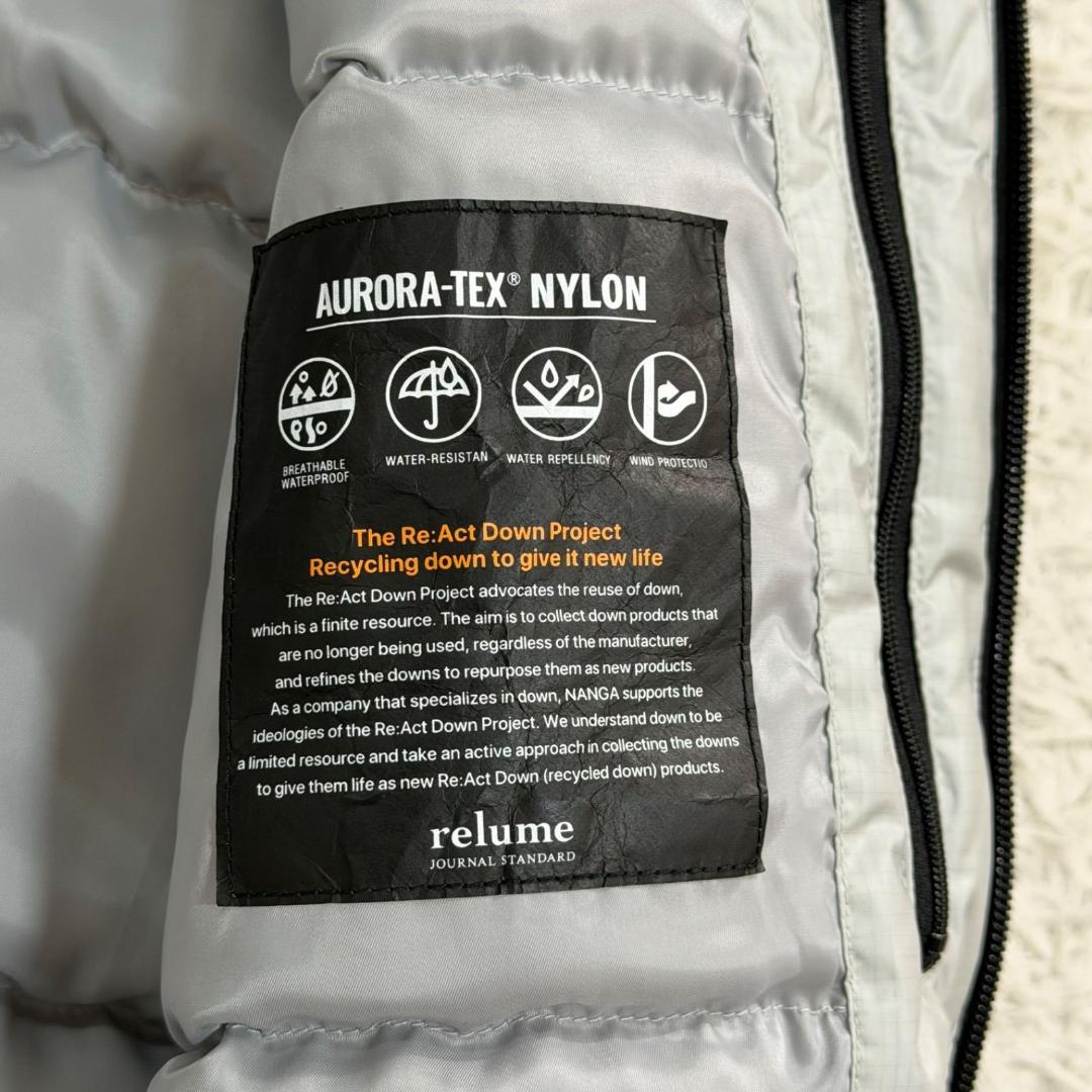 17520✨25年 ナンガ×ジャーナルスタンダード別注 L オーロラテックス