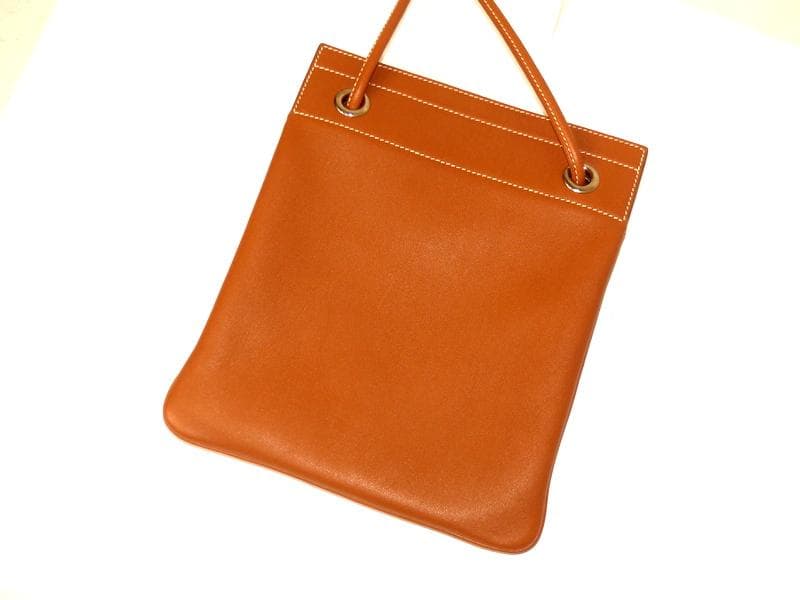 【2486】 未使用品 HERMES エルメス アリーヌ ミニ ゴールド Z刻