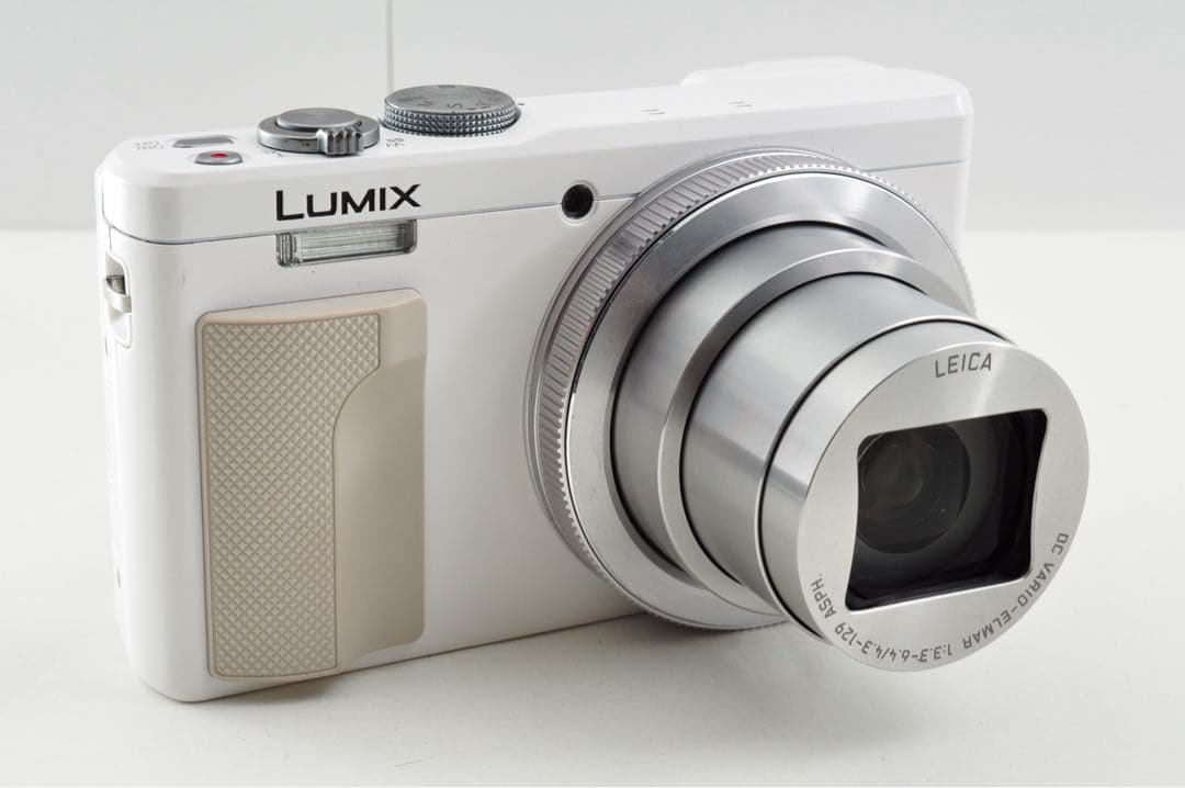 美品 Panasonic LUMIX DMC-TZ85 ホワイト デジタルカメラ