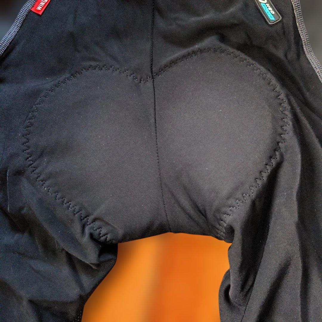 冬季の自転車用パールイズミ　5点セット_サイズS_ブラック